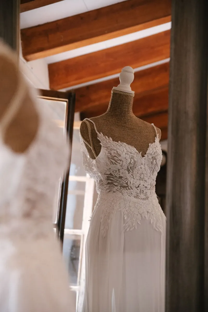 Wedding morning preparations at Finca Binissatí, Mallorca