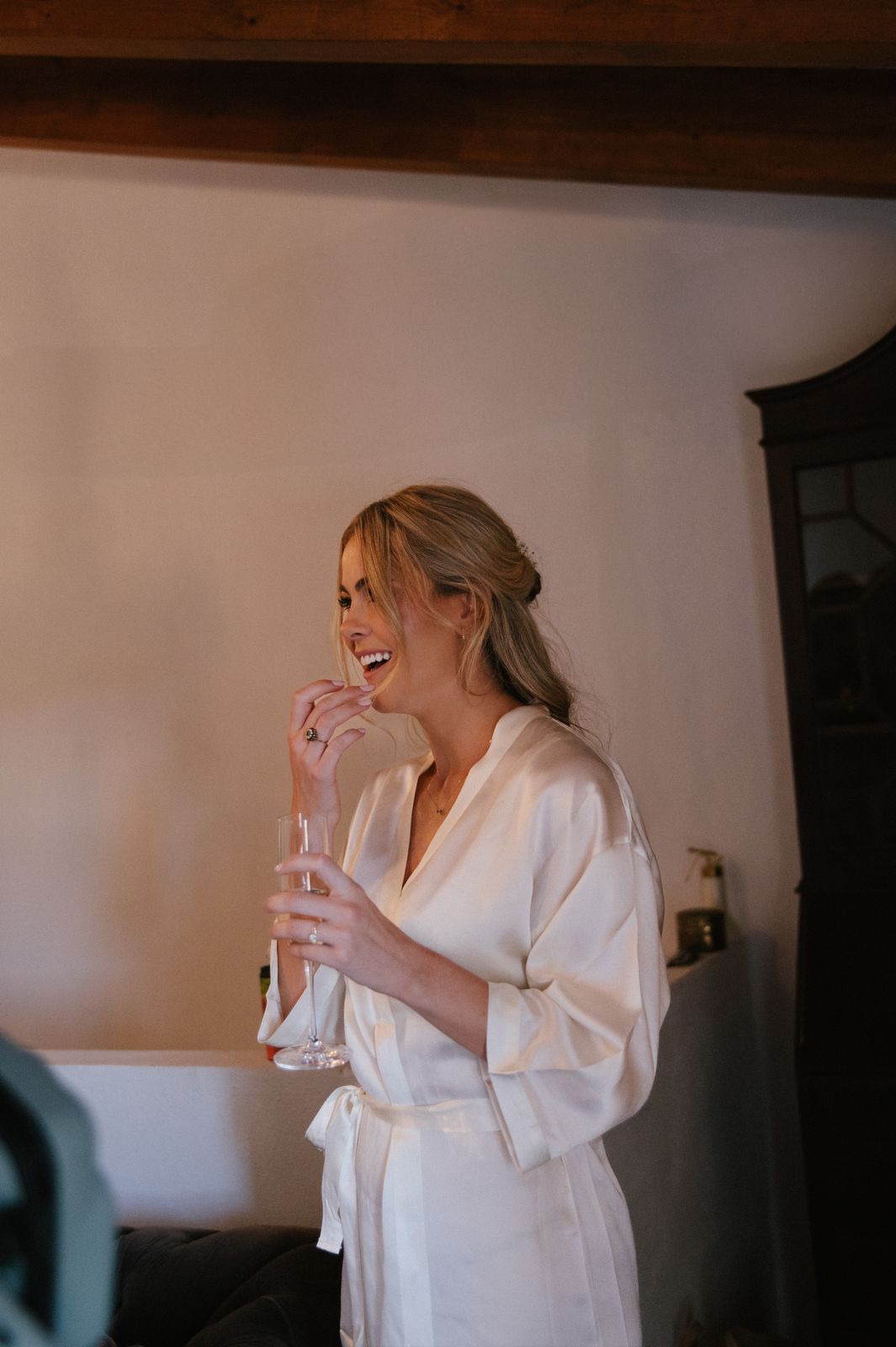 Wedding morning preparations at Finca Binissatí, Mallorca