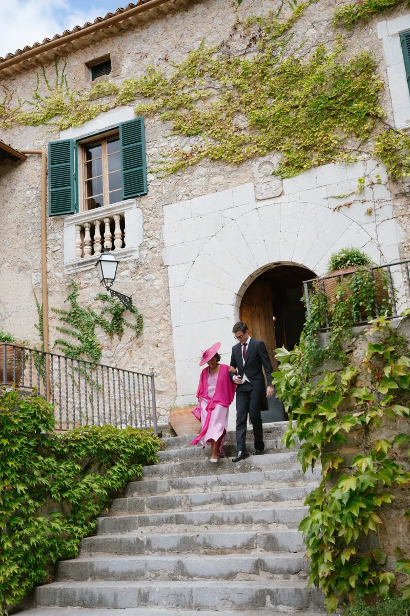 Wedding ceremony at Comassema, Bunyola, Mallorca