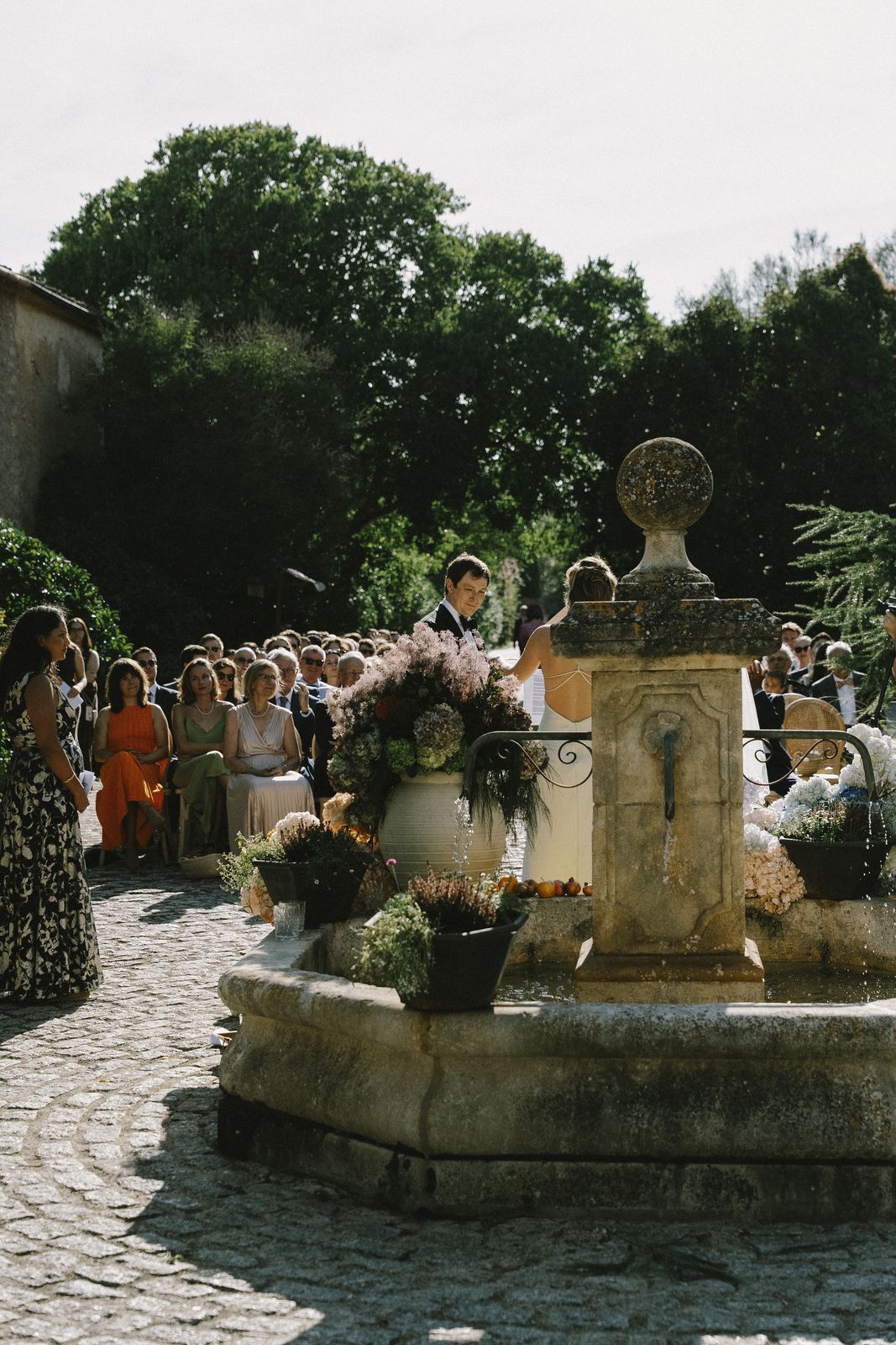 Documentary wedding photograph at Biniagual, Mallorca