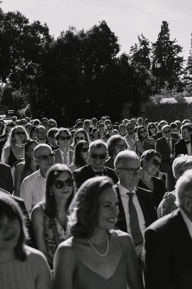Documentary wedding photograph at Biniagual, Mallorca