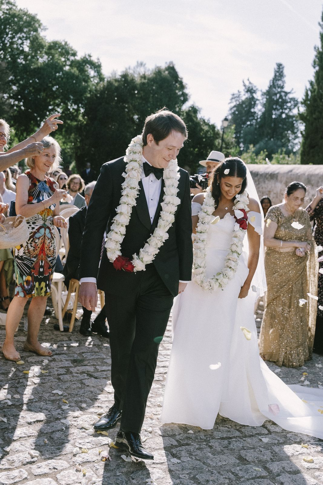 Documentary wedding photograph at Biniagual, Mallorca