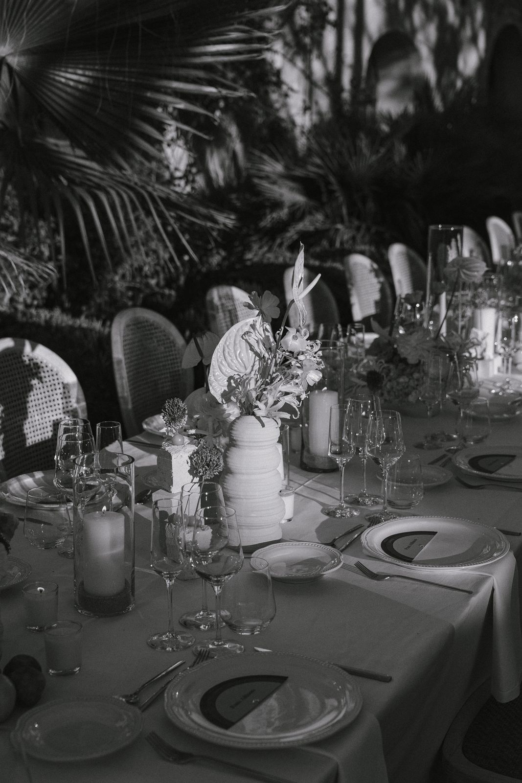 Documentary wedding photograph at Biniagual, Mallorca