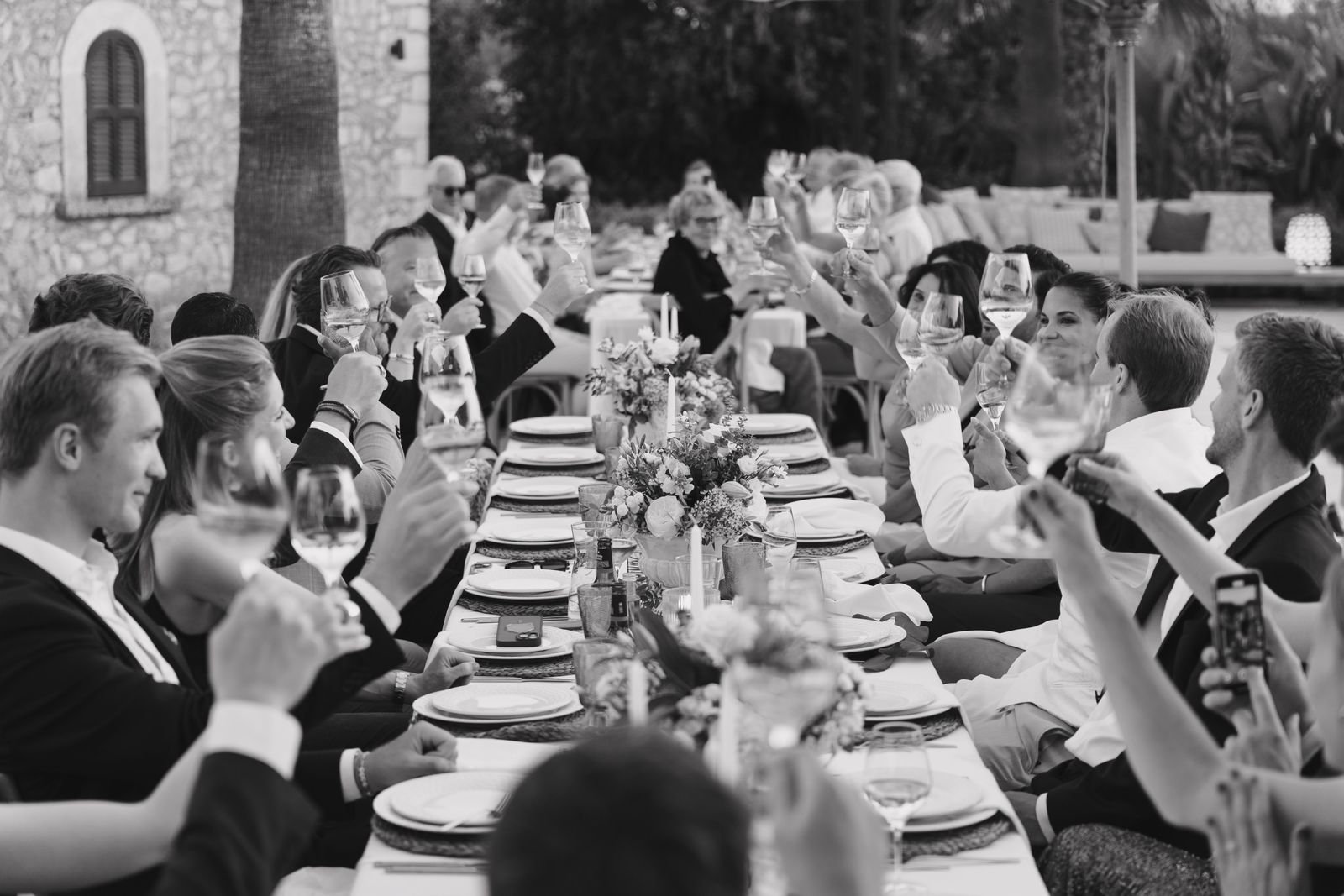 Documentary wedding photograph in Cala d'Or, Mallorca