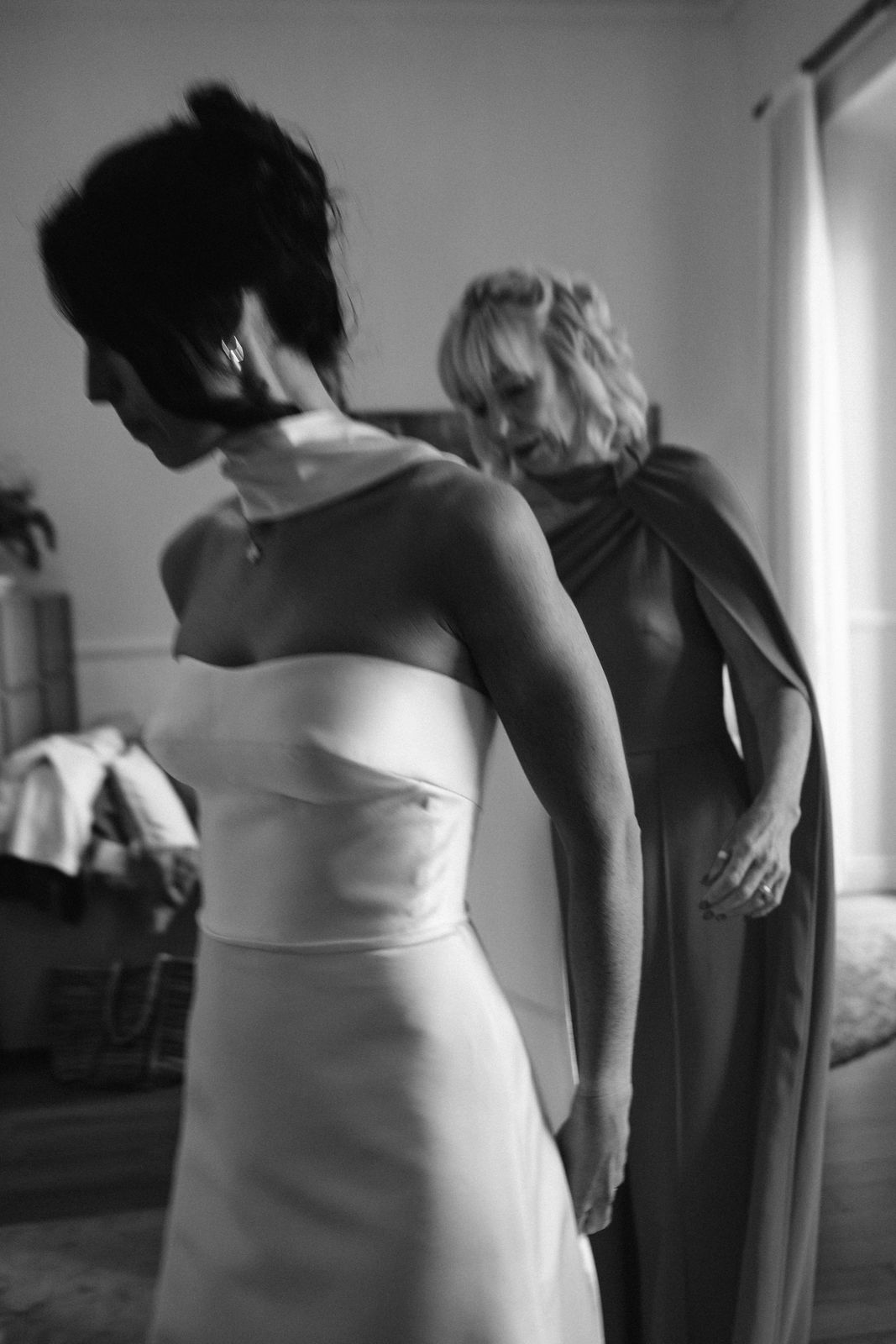 Wedding morning preparations at L'Avenida, Sóller, Mallorca