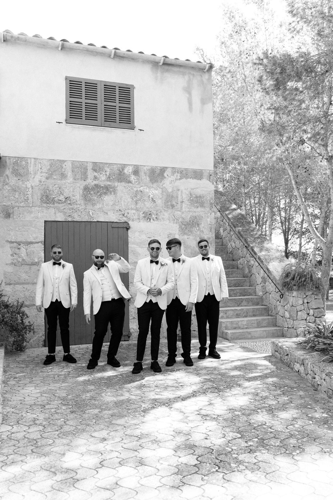 Wedding morning preparations at Son Sampol, Llucmajor, Mallorca