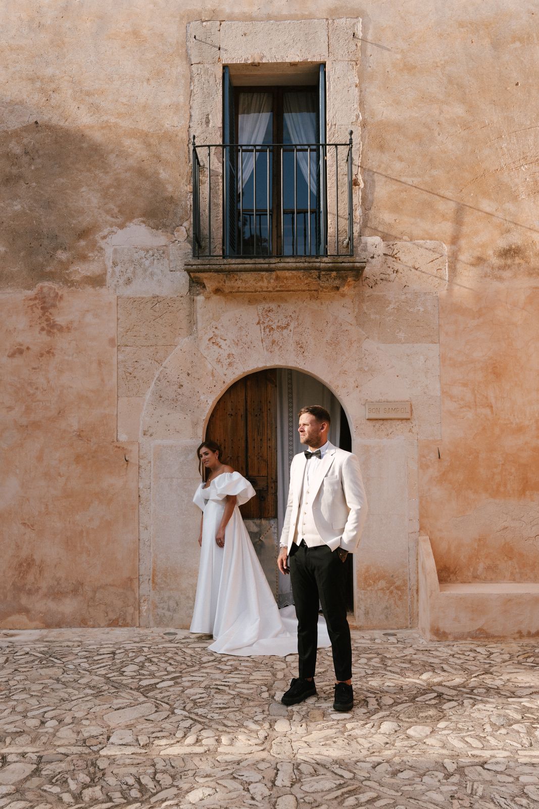 Chloe and Shaun's portraits at Son Sampol, Llucmajor, Mallorca