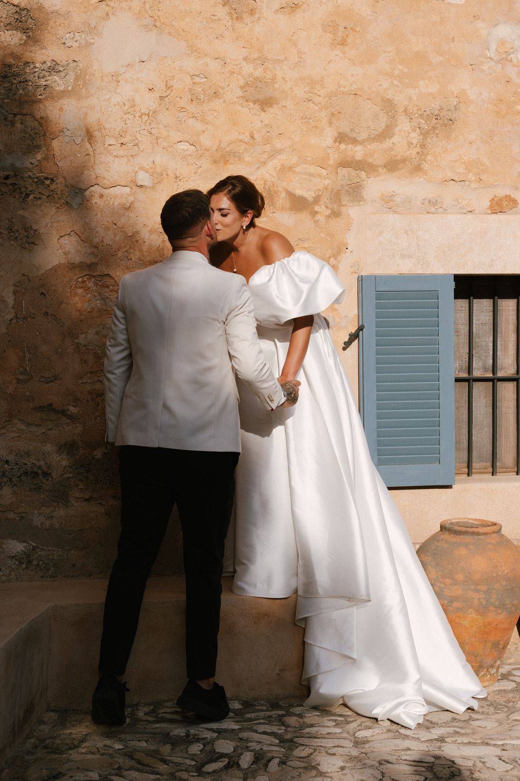 Chloe and Shaun's portraits at Son Sampol, Llucmajor, Mallorca