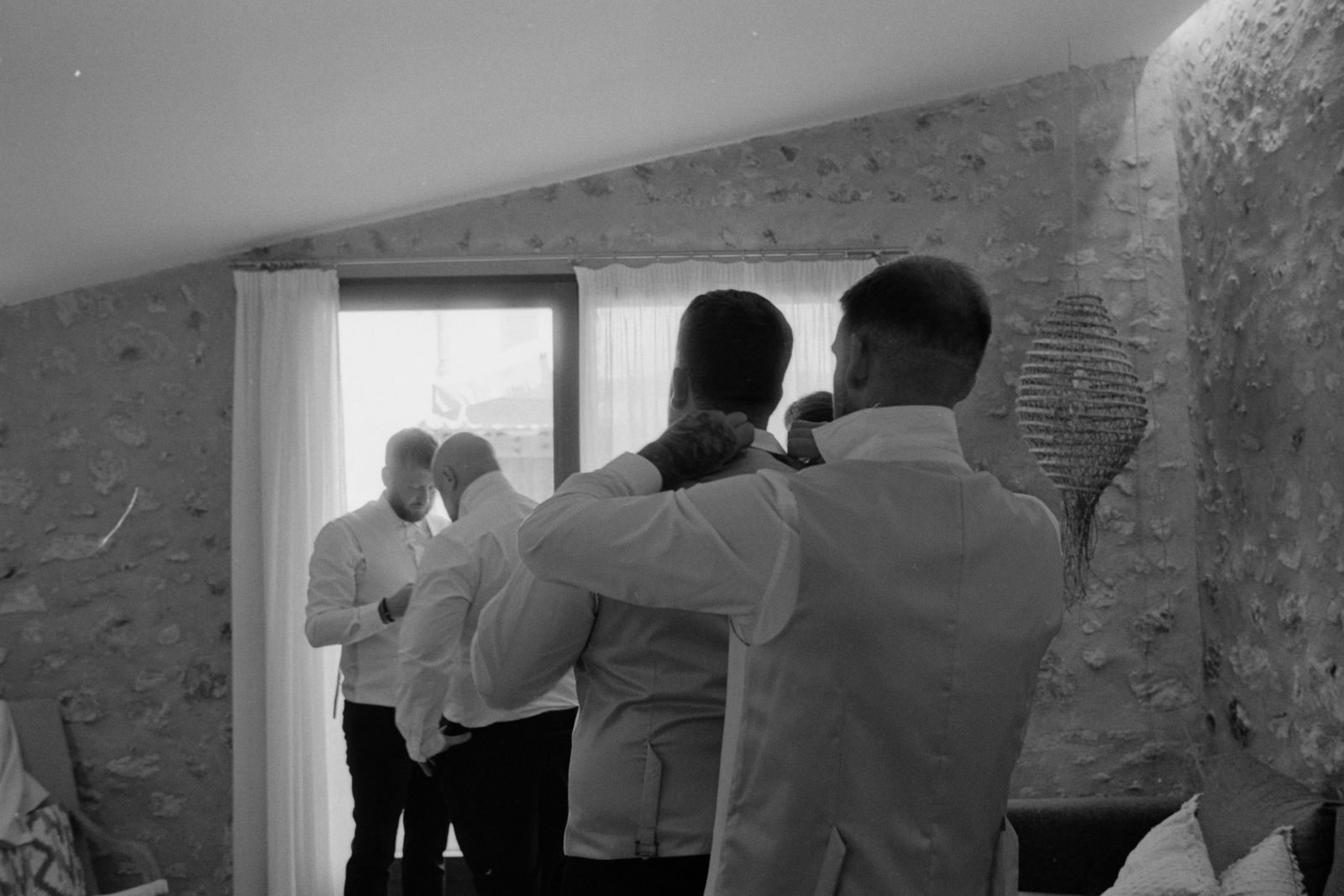Chloe and Shaun's wedding on 35mm film at Son Sampol, Llucmajor, Mallorca