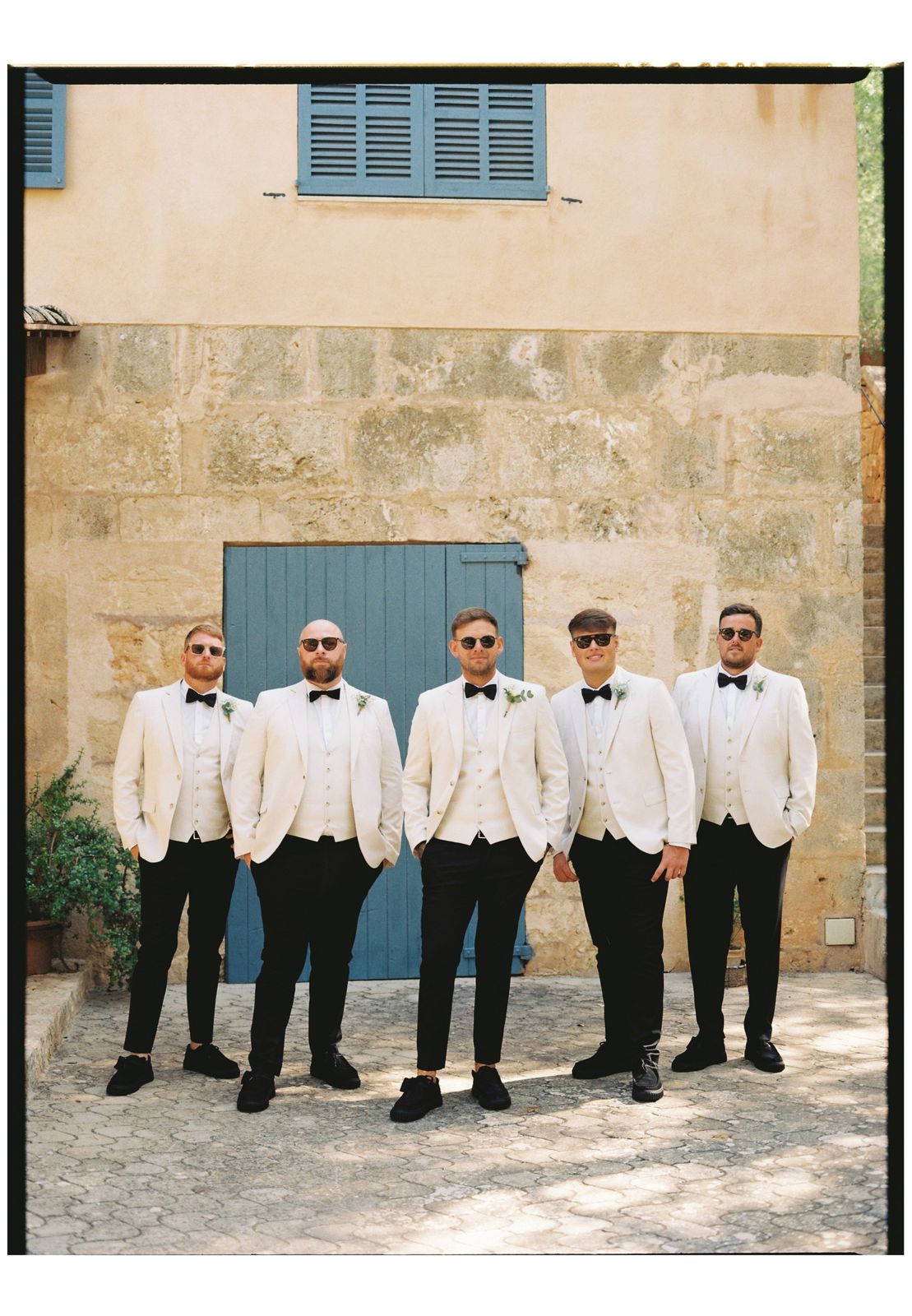 Chloe and Shaun's wedding on 35mm film at Son Sampol, Llucmajor, Mallorca