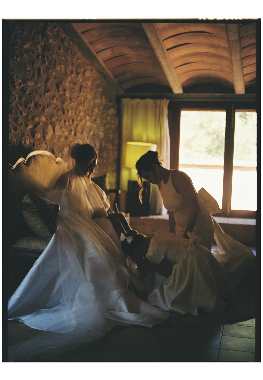 Chloe and Shaun's wedding on 35mm film at Son Sampol, Llucmajor, Mallorca