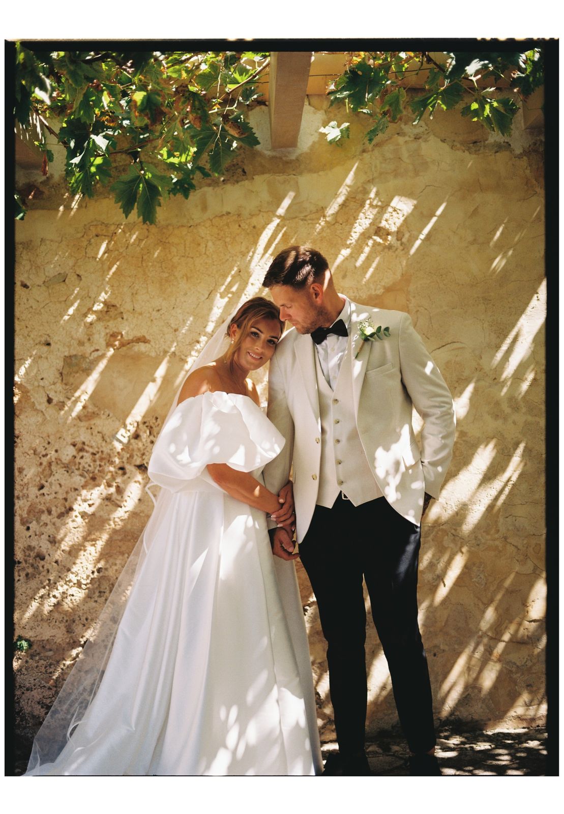 Chloe and Shaun's wedding on 35mm film at Son Sampol, Llucmajor, Mallorca
