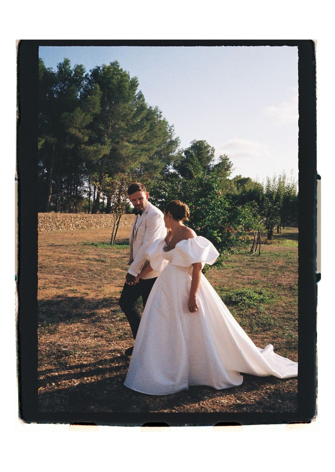 Chloe and Shaun's wedding on 35mm film at Son Sampol, Llucmajor, Mallorca