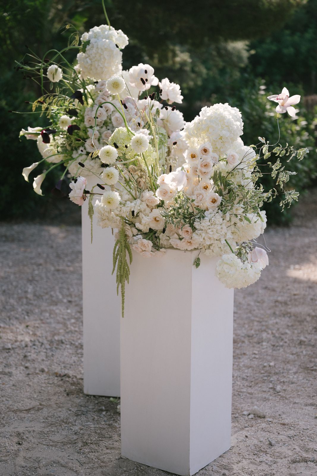 Candle-lit wedding ceremony at Lume & Co, Génova, Mallorca