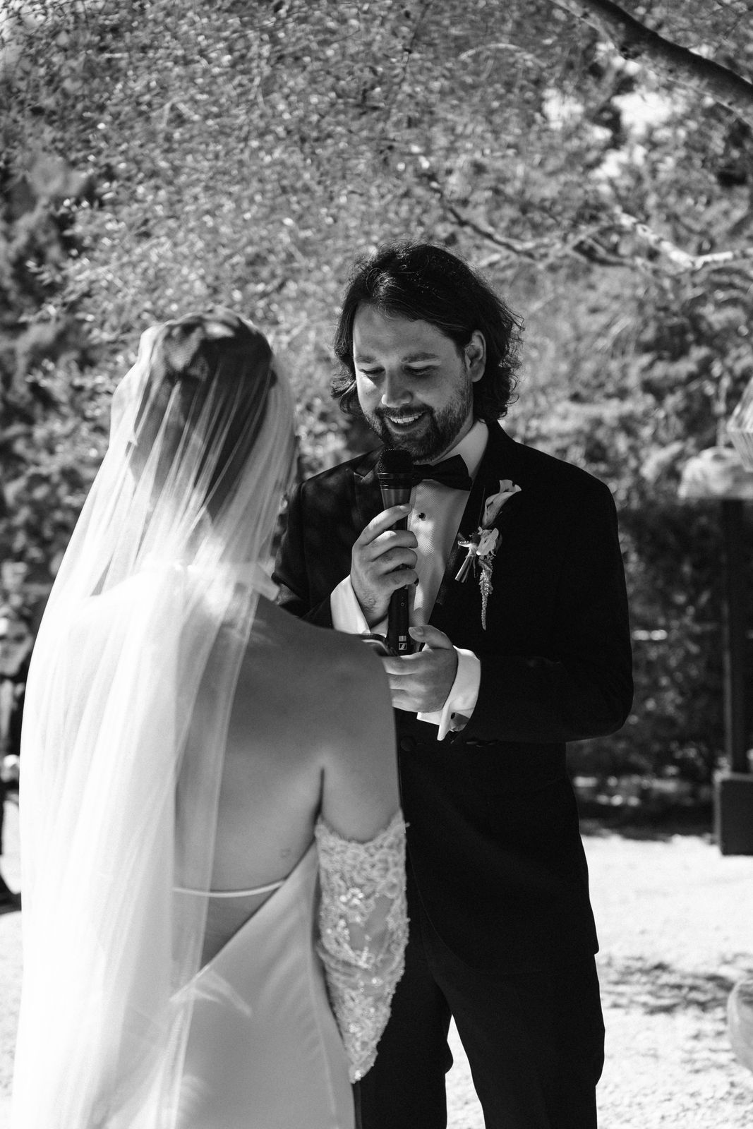Candle-lit wedding ceremony at Lume & Co, Génova, Mallorca