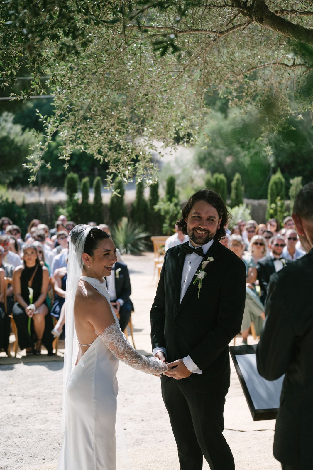Candle-lit wedding ceremony at Lume & Co, Génova, Mallorca