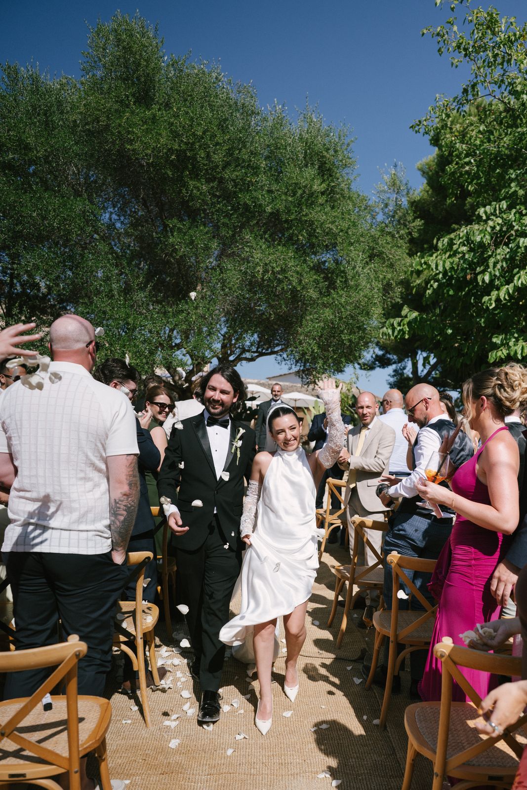 Candle-lit wedding ceremony at Lume & Co, Génova, Mallorca