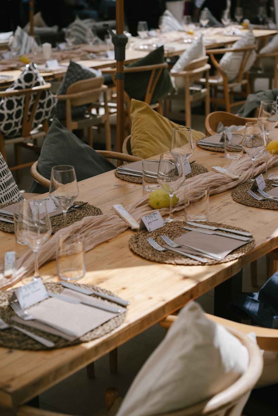 Dinner for sixty guests at Lume & Co, Génova, Mallorca