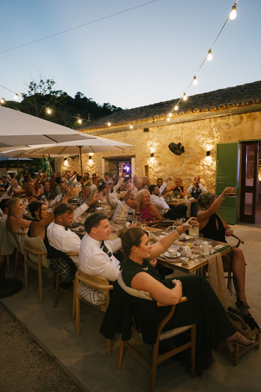 Dinner for sixty guests at Lume & Co, Génova, Mallorca