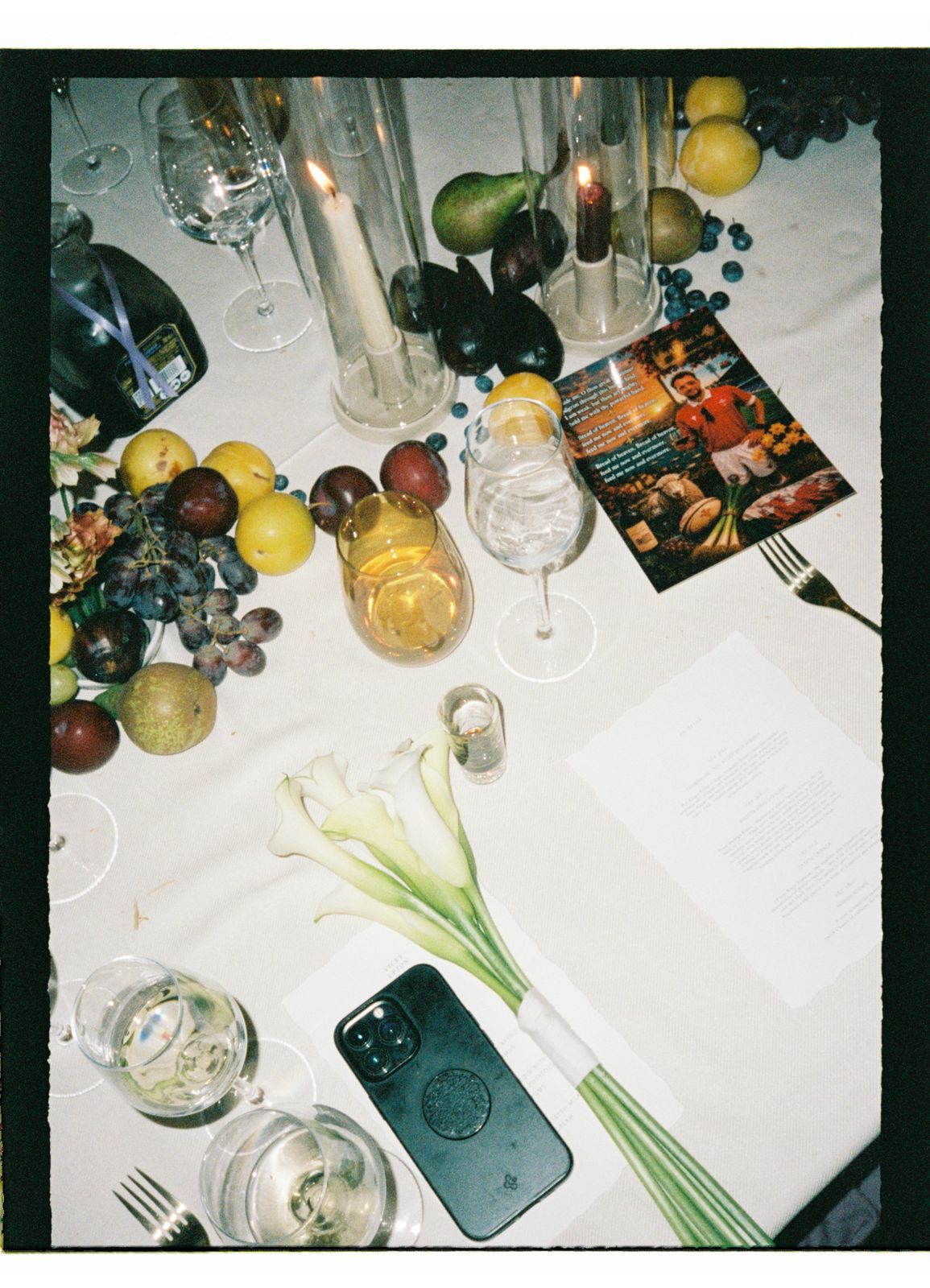 Wedding photograph on 35mm film at Jardines de Alfabia, Mallorca