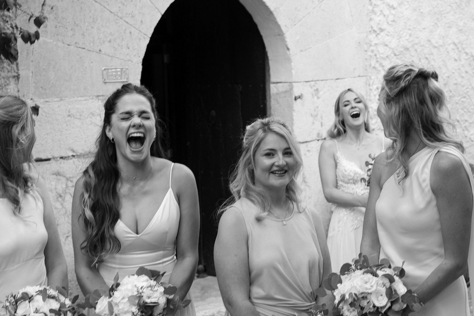 Documentary wedding photograph at Finca Binissatí, Mallorca