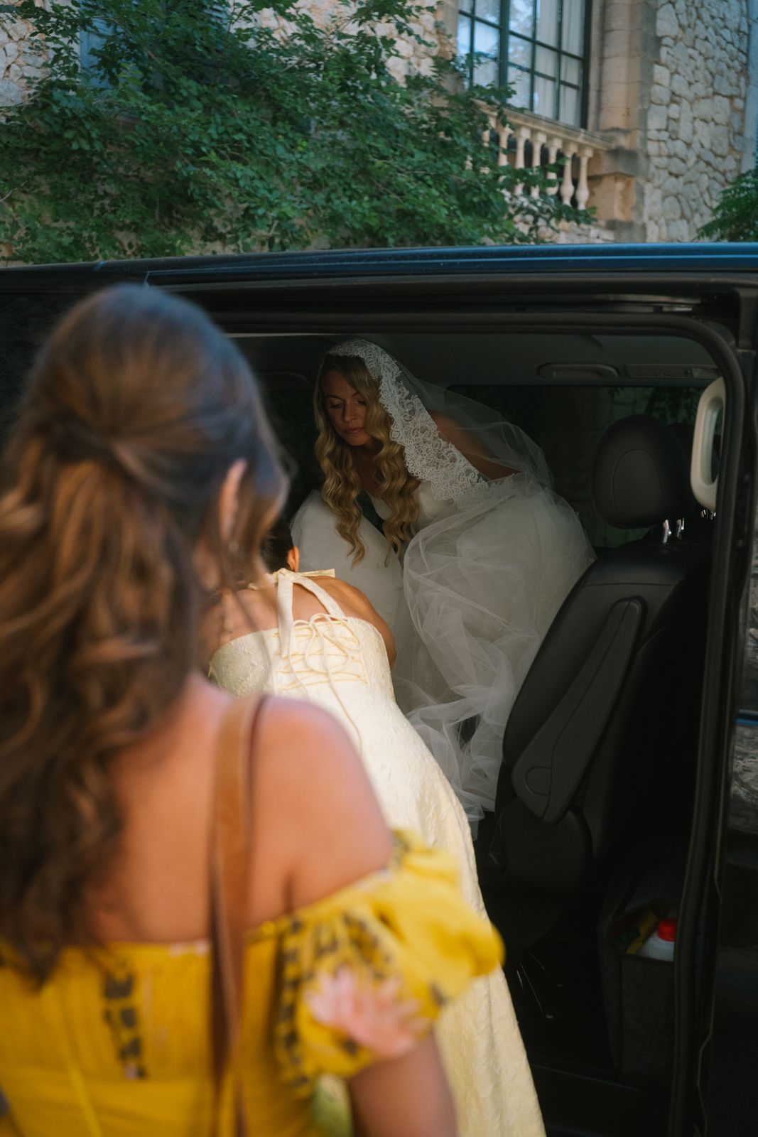 Wedding morning preparations at Son Marroig, Deià, Mallorca