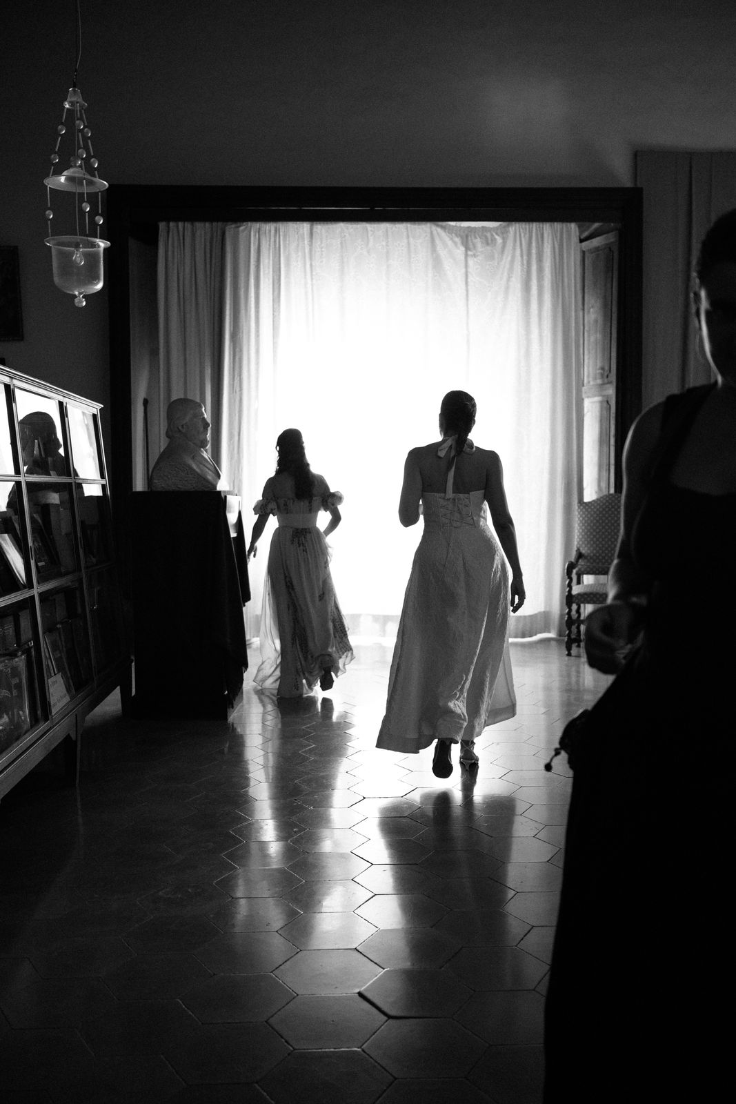 Wedding morning preparations at Son Marroig, Deià, Mallorca