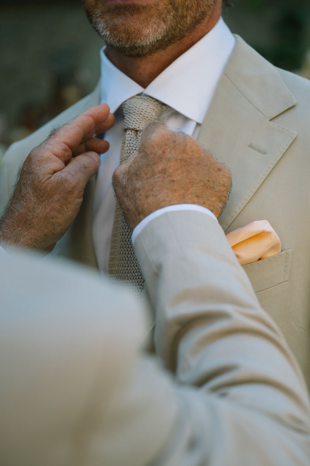 Family-led wedding ceremony at the Son Marroig rotunda, Deià, Mallorca