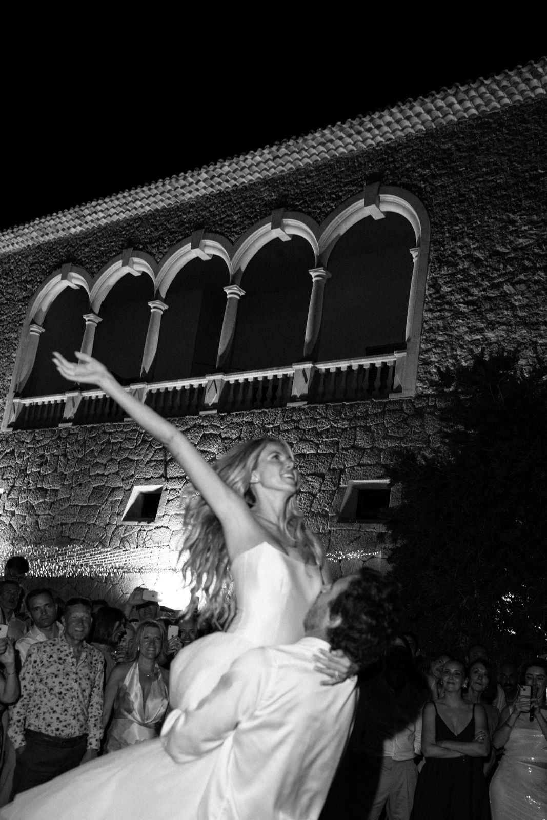 The party at Son Marroig, Deià, Mallorca