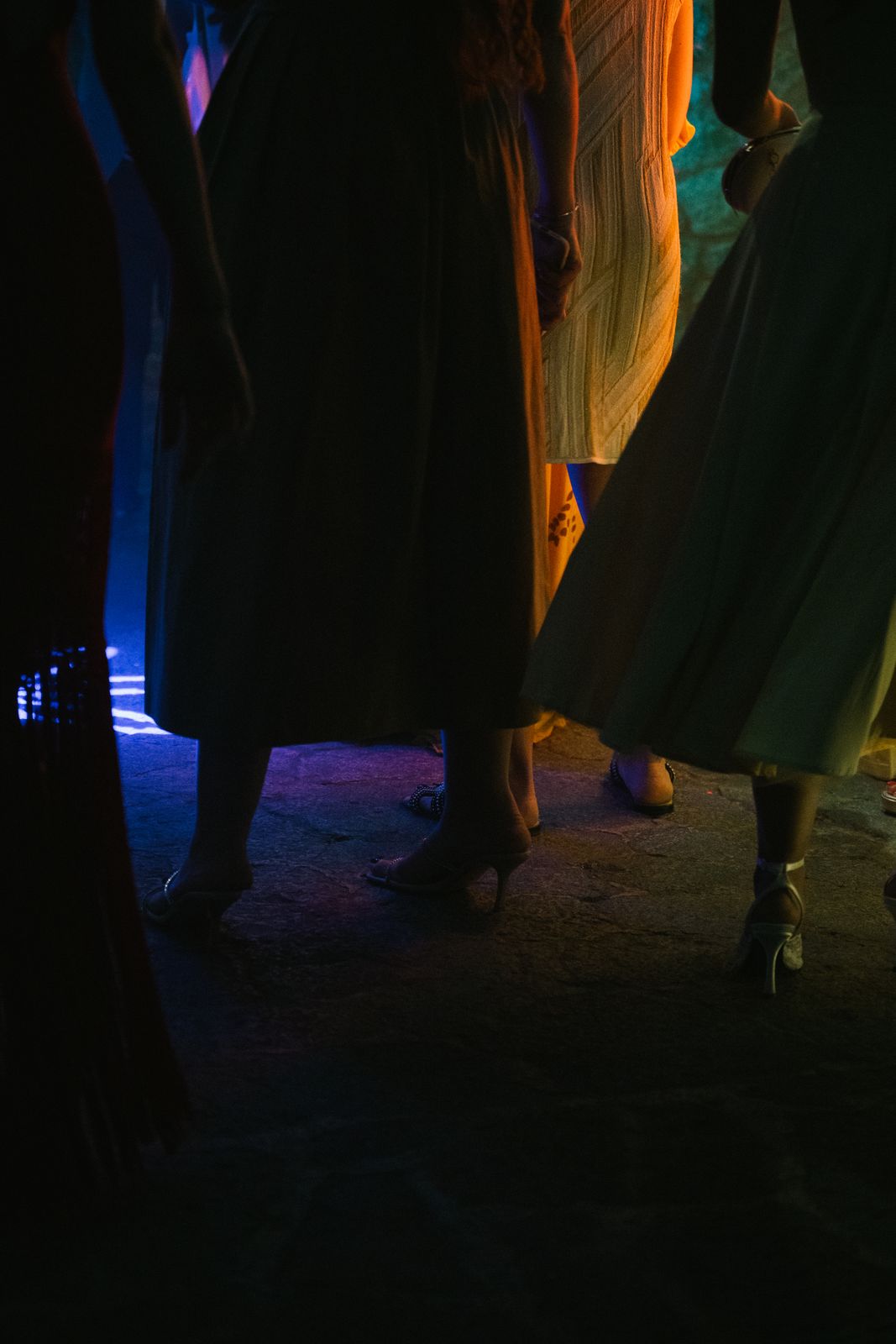 The party at Son Marroig, Deià, Mallorca