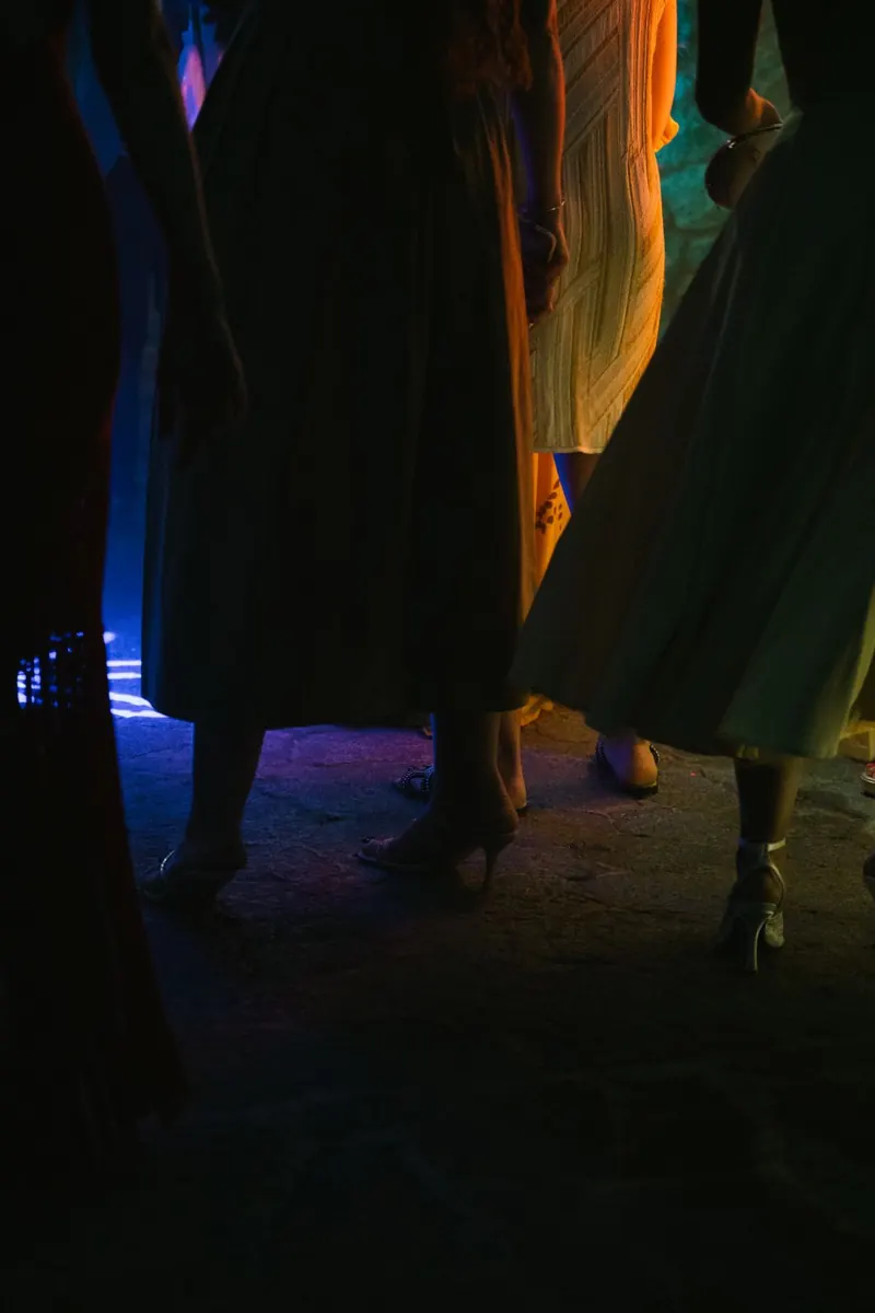 The party at Son Marroig, Deià, Mallorca