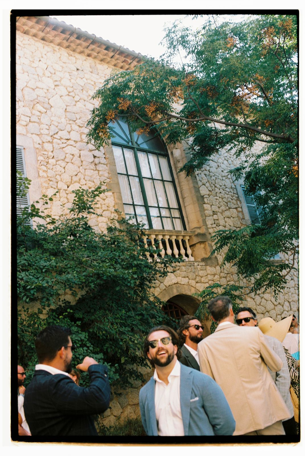 Lucie and Charles's wedding on 35mm film at Son Marroig, Deià, Mallorca