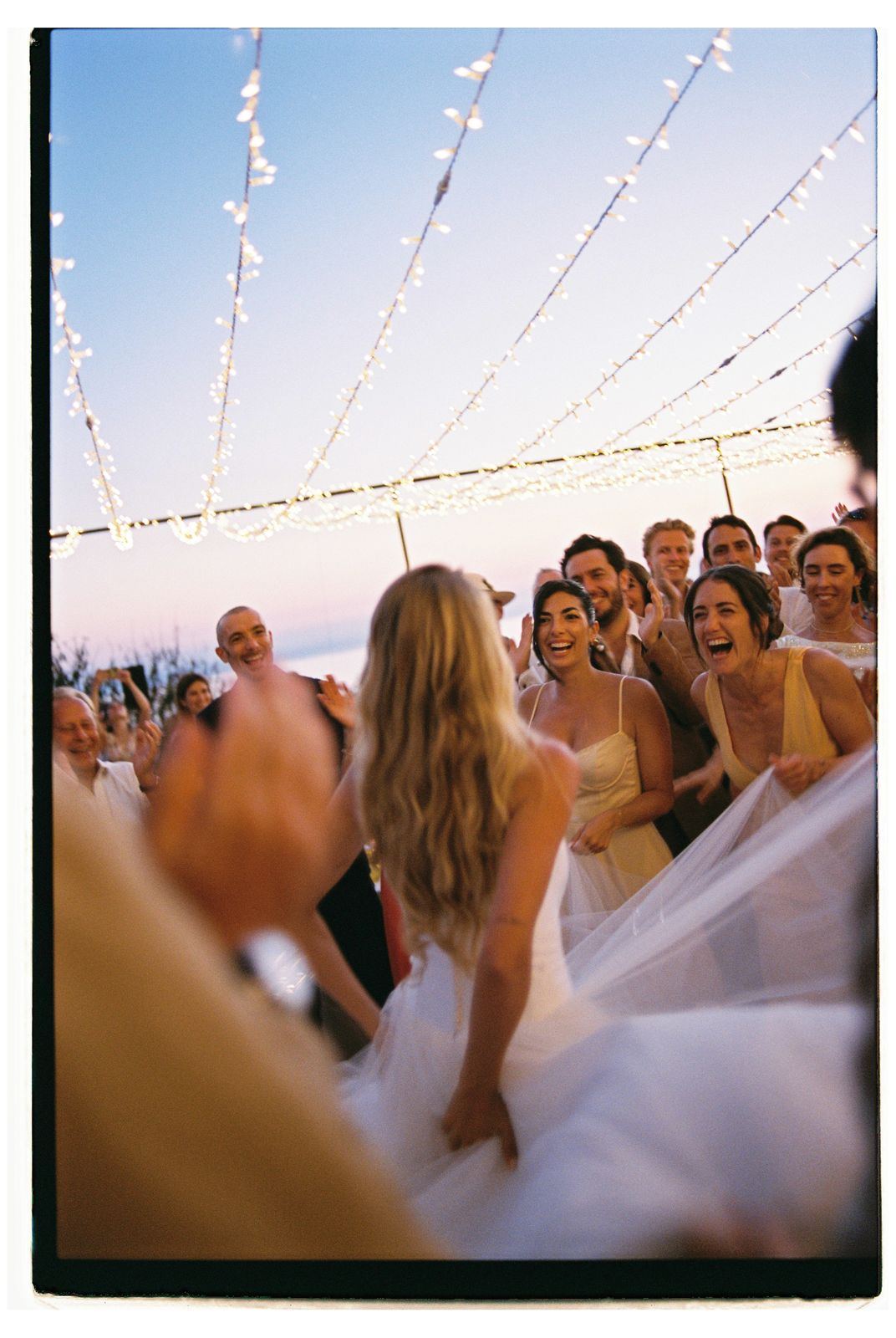 Lucie and Charles's wedding on 35mm film at Son Marroig, Deià, Mallorca