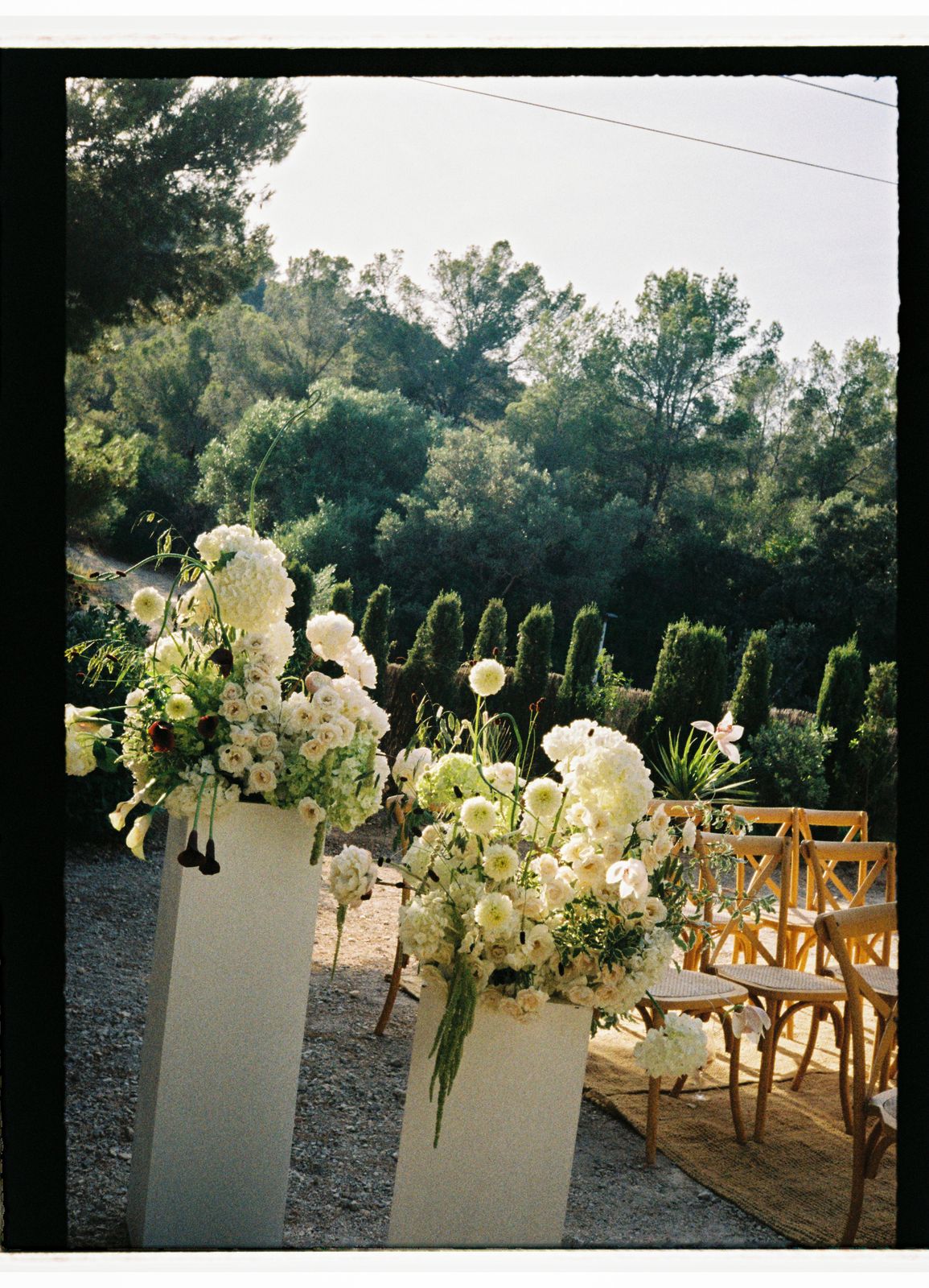 Wedding photograph on 35mm film at Lume & Co, Génova, Mallorca