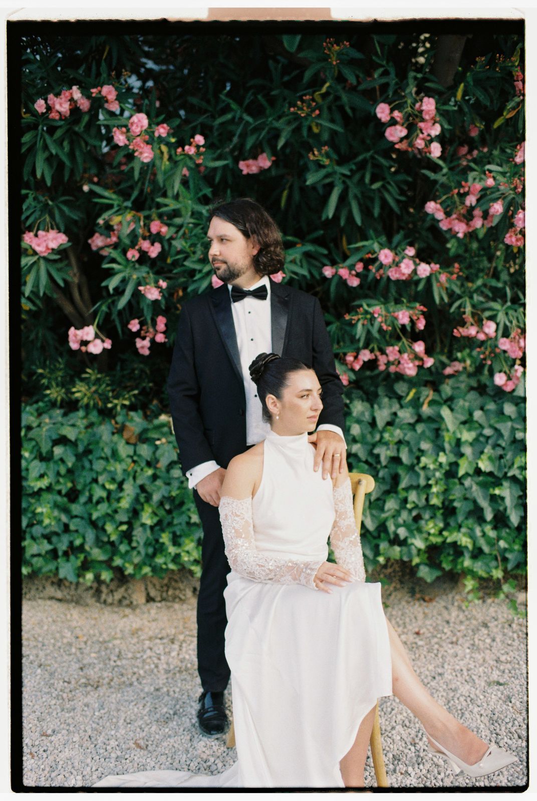 Wedding photograph on 35mm film at Lume & Co, Génova, Mallorca