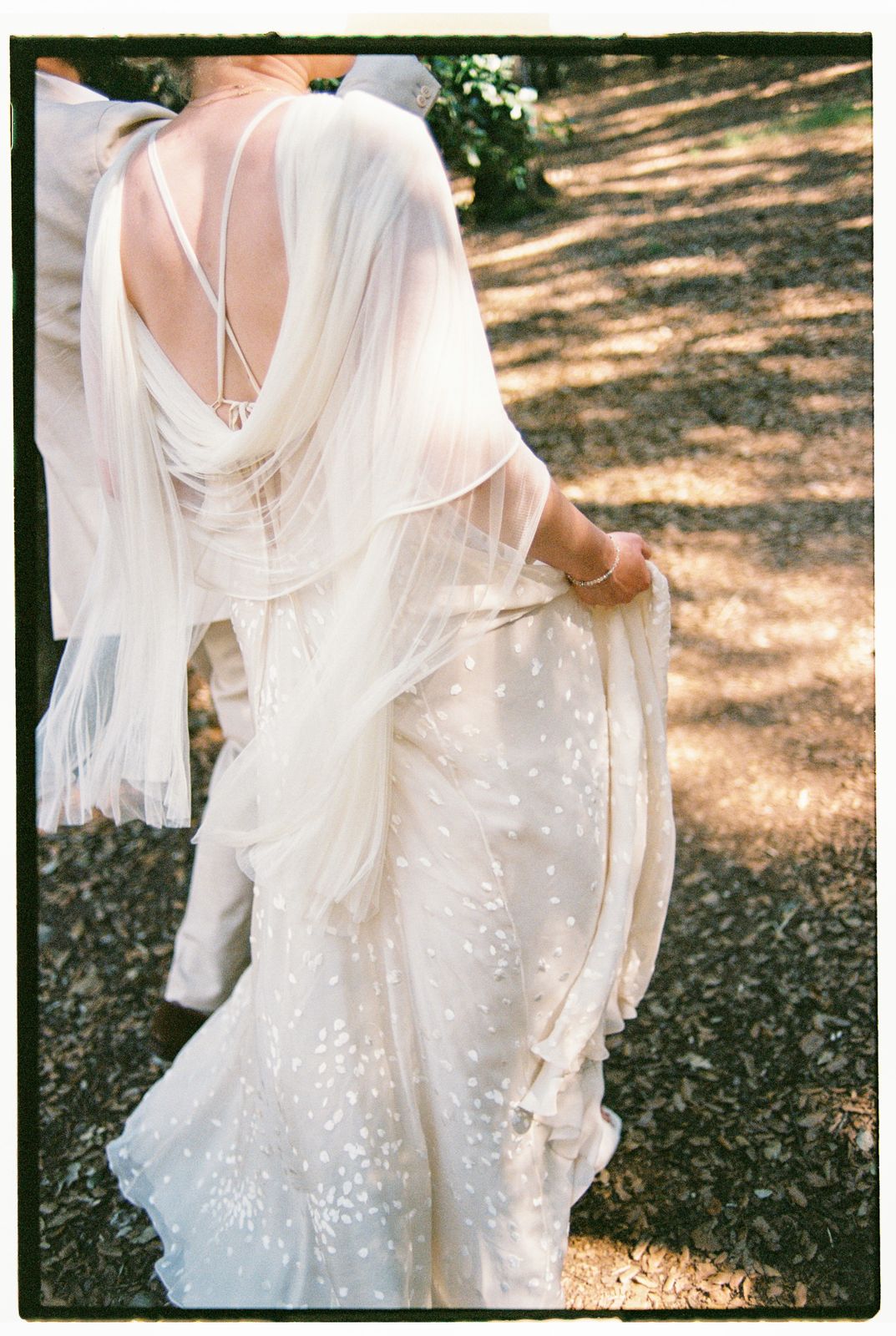 Michelle and Moisés's wedding on 35mm film at Finca Binissatí, Mallorca