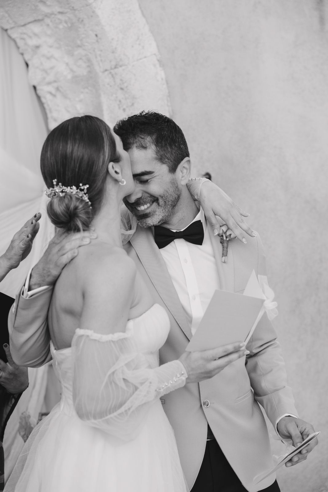 Documentary wedding photograph at Sa Plana Nova, Mallorca