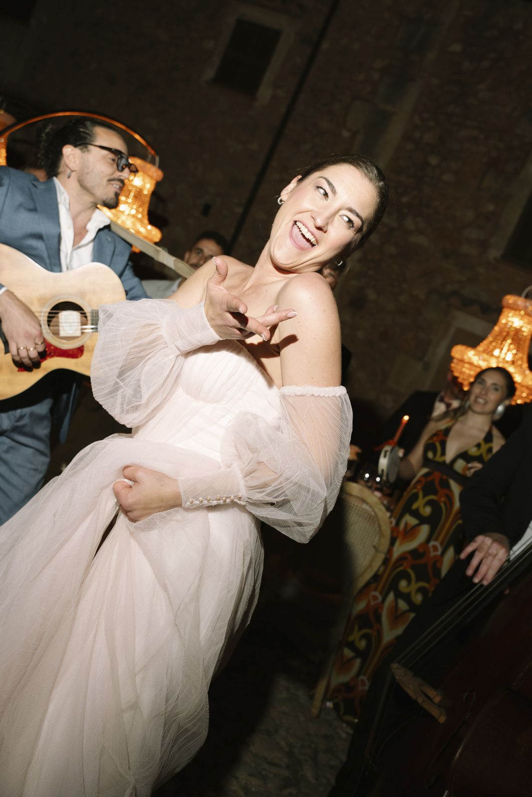 Documentary wedding photograph at Sa Plana Nova, Mallorca