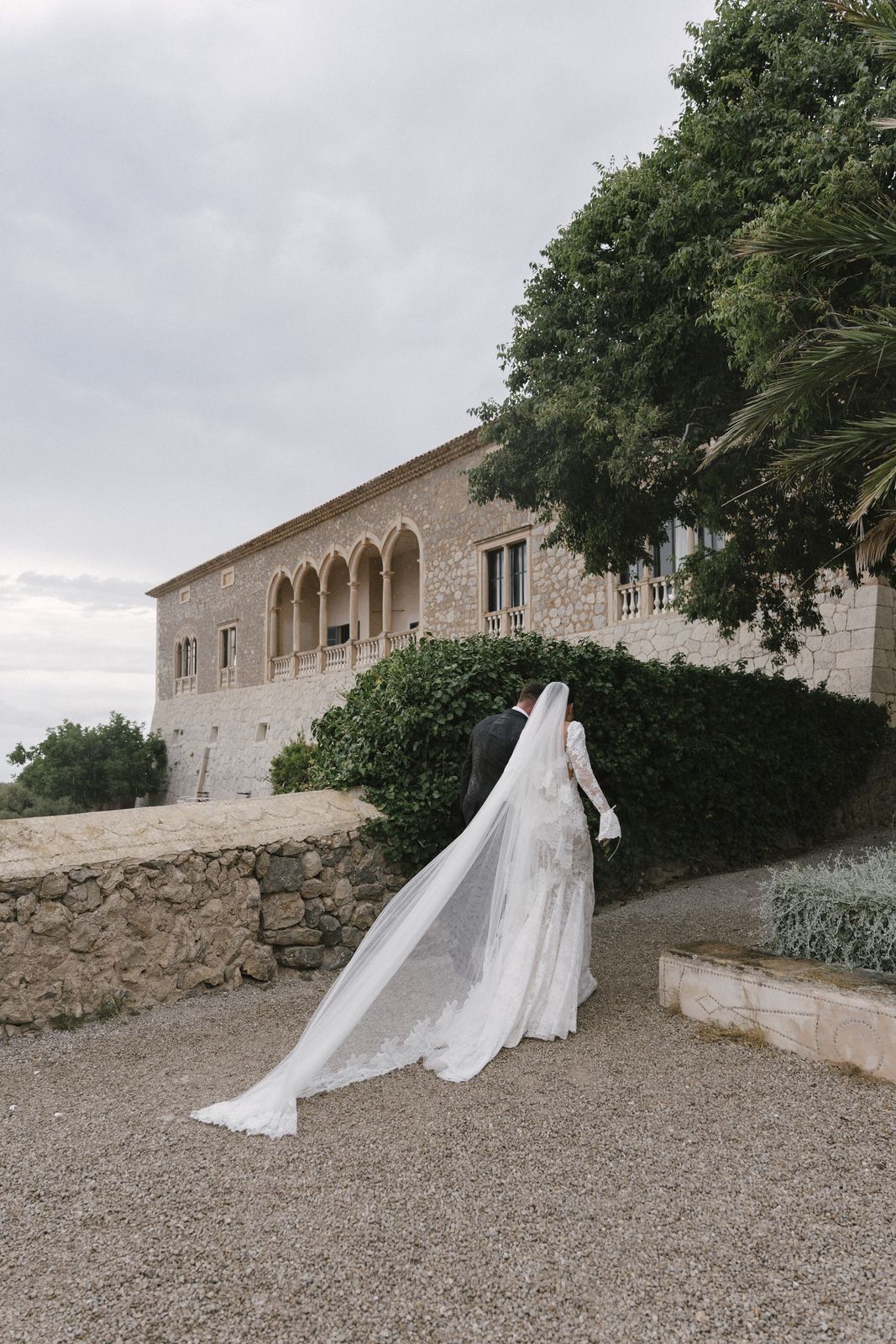 Documentary wedding photograph at Son Marroig, Deià, Mallorca