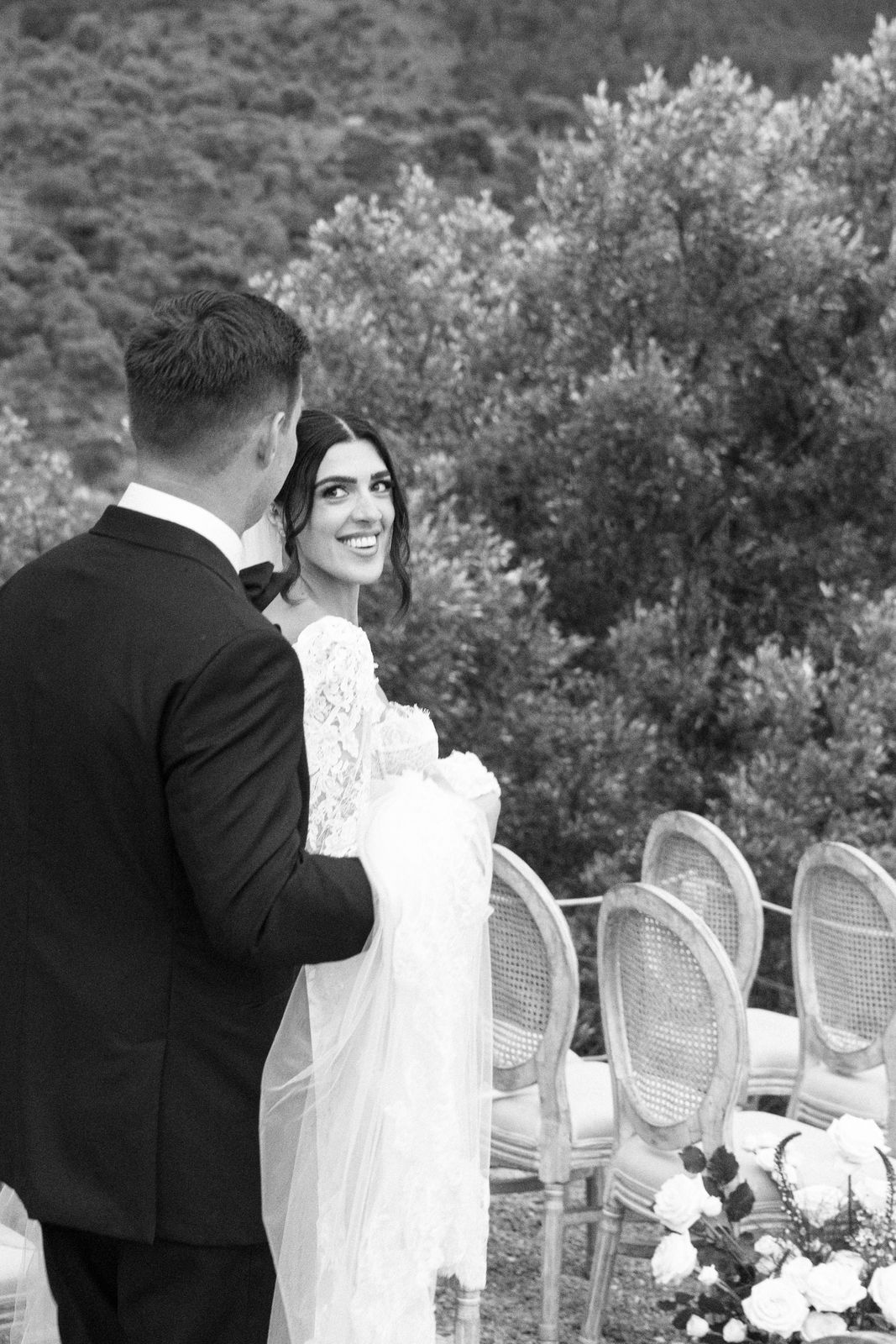 Documentary wedding photograph at Son Marroig, Deià, Mallorca