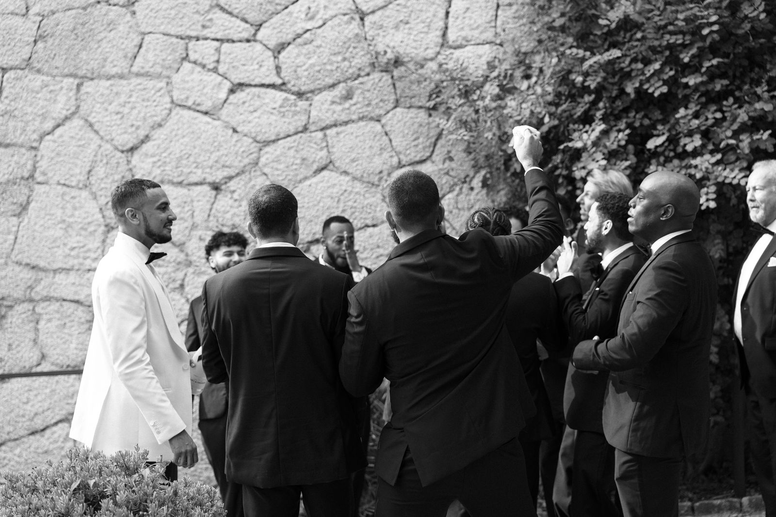 Documentary wedding photograph at Son Marroig, Deià, Mallorca