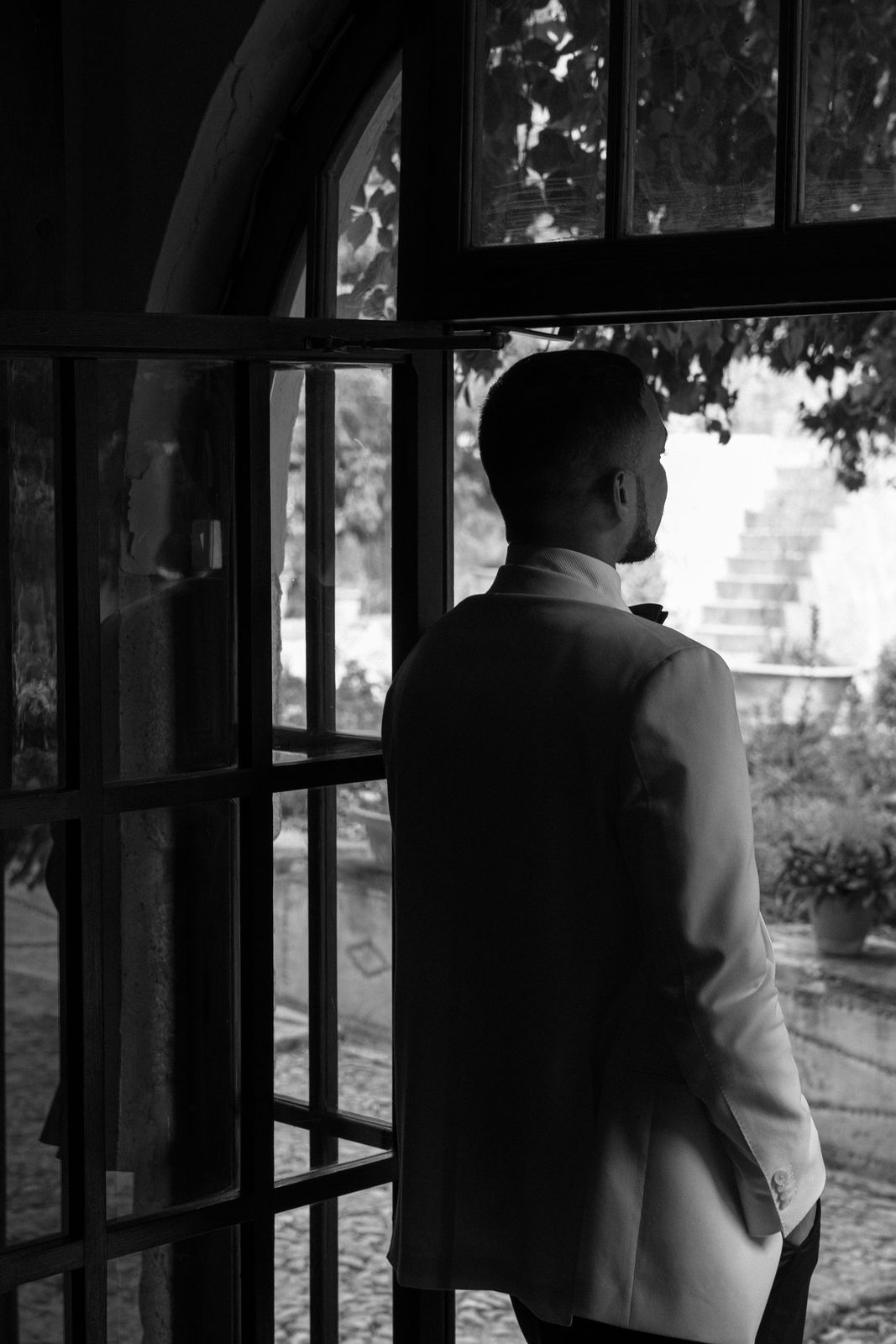 Documentary wedding photograph at Son Marroig, Deià, Mallorca