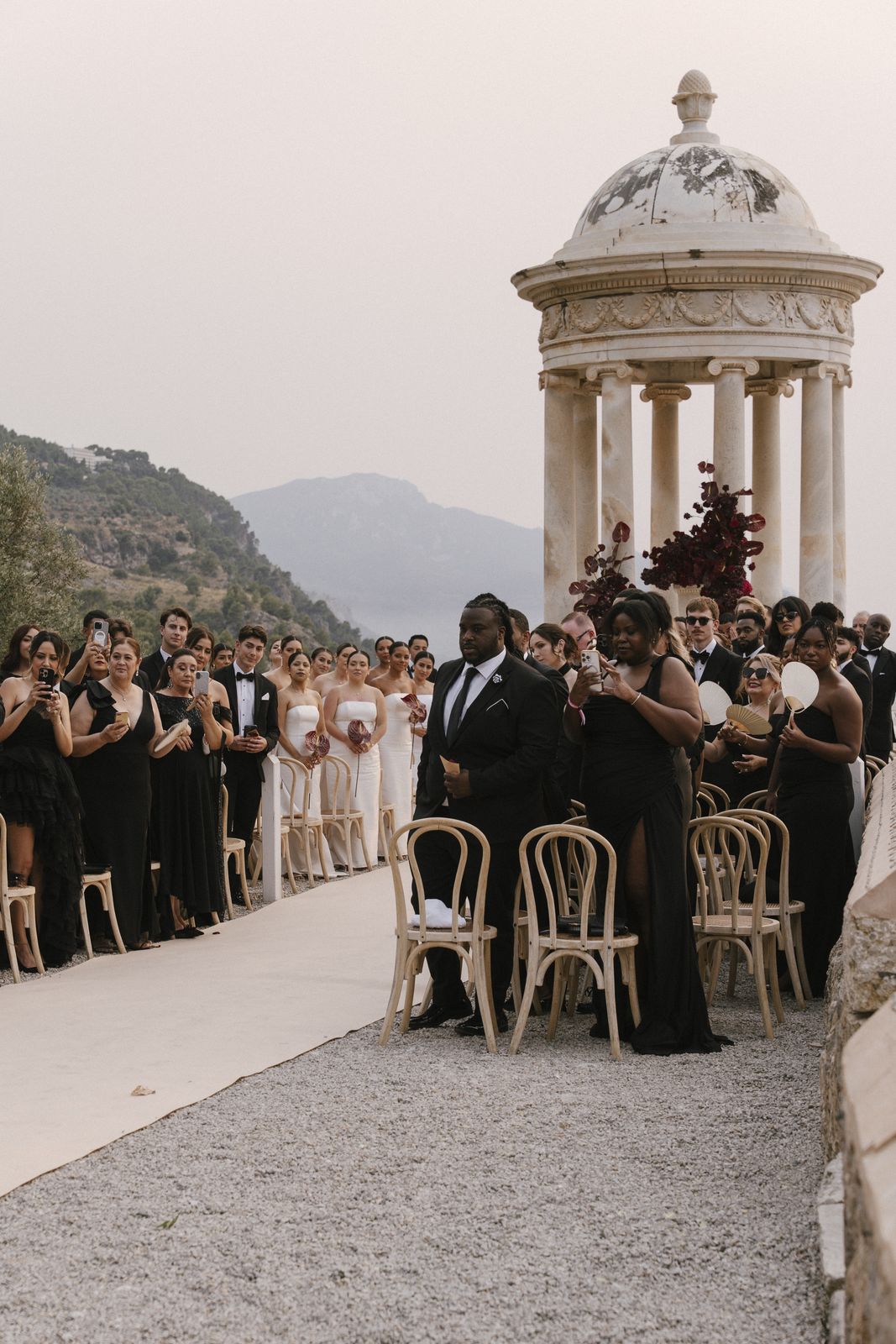 Documentary wedding photograph at Son Marroig, Deià, Mallorca