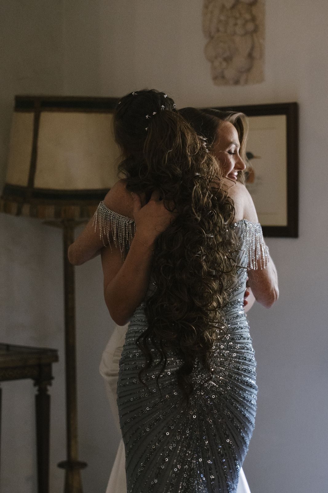 Documentary wedding photograph at Son Termes, Mallorca